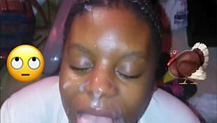 He Gave Me Big Cock Instead of Turkey This Thanksgiving