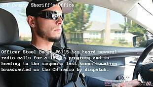 Unbelievable! Kelsi Monroe Escapes Police in Bondage Action - Part 1!