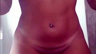 Big Booty Latina Isabella Stripping Part 1