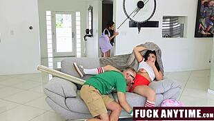 Camp Counselor Rides Girls in Cowgirl Orgasm Fuckanytime