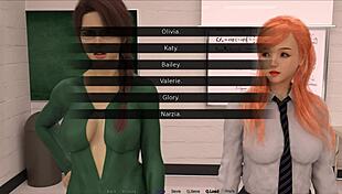 Nudist school antics continue with big boobed blondes and brunettes