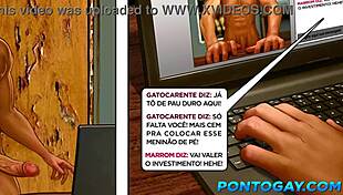 Cartoon Gay Amateur Compilation of Big Dick, Virgin Ass, and Blowjob