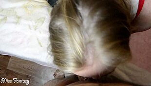 fucked friend's cute girlfriend at party, gave her facial with monster cock