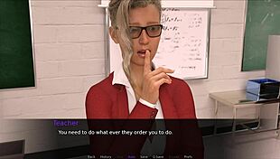 Let's Play Nudist School Part 13 With Blonde and Brunette