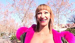 She Strips Bare in the Street Without Shame