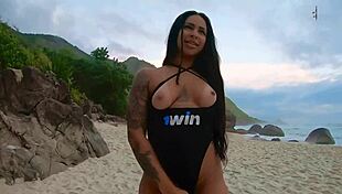 Primeira Mamada Do Ano Fui De Maiô Socadinho Para Praia