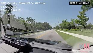 Unbelievable! Kelsi Monroe Escapes Police in Bondage Action - Part 1!