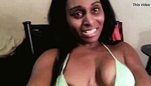 hot wildcat shakes her ass in g-string