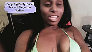 hot wildcat shakes her ass in g-string