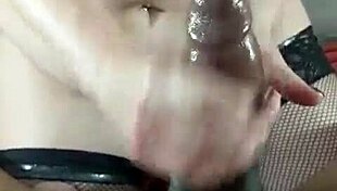 Milf's Wet Titty Fuck With Thick Black Cock