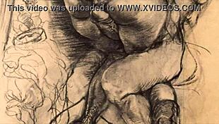 Erotic illustrations from the good old days