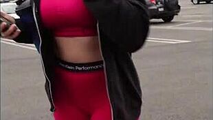 Fit Milf Gets Nailed in Car After Gym Session!