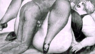 check out this vintage erotic art from old cartoons