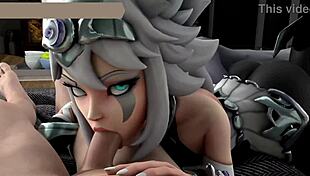 I love watching these sexy 3d characters with big tits and horny pussy