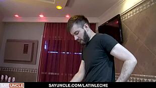 Cute Latin Guy In Pool Orgy Enjoying Big Hard Cock For First Time