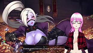 daisy la elfa oscura explores pleasure route in mirror with big tits bdsm