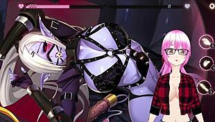 daisy la elfa oscura explores pleasure route in mirror with big tits bdsm