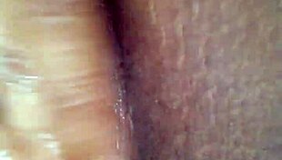 this black girl is finger fucking her pussy so hard, squirting everywhere 😍