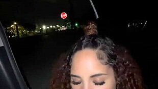 sucked fan's big dick outside!