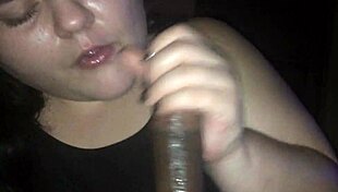 new meet shows off sucking skills with handjob and blowjob