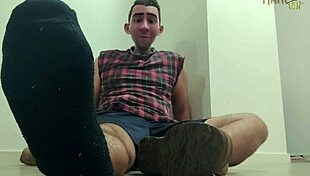 Seducing Stepdad's Twin with Footjob Roleplay 😏