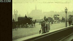 Vintage cartoon illustration from antique era