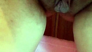 beautiful brunette pornstar doing alternative masturbation in this amateur scene.