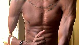 Ebony Babe Masturbates With Smoking Fetish, Cumshot Explosion!