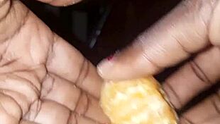 La Clementine Enjoys Destroying Her Finger In Fat Pussy Masturbation