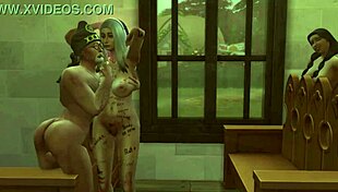 Detailed Scene Of Big Tits In A Church Environment.