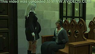 Detailed Scene Of Big Tits In A Church Environment.