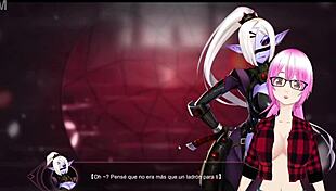 The erotic experience of Daisy the Dark Elf in the world of Mirror