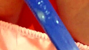 beautiful brunette pornstar doing alternative masturbation in this amateur scene.