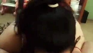 i giv blowjob with mask, deepthroat her