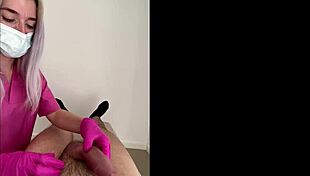 the nurse check my penis and i got a boner, she catch me recording it.