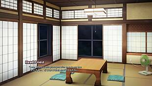 Loca Love - Jinja X Senpai Yachiyo Shizuki Scene 6 English - Japanese Ending