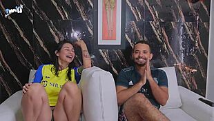 Blonde Amateur Loses Bet, Pays with Big Ass in Cowgirl Squirting