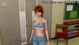 ripples 8 3d cartoon game featuring mature cute characters in outfits. anime porn style with big tits and fat bodies
