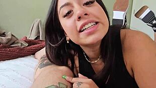 Latina step sis shows what she learned in college Melztube Danny Dirt