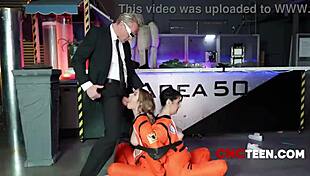 Hey, what’s with these curious teen 18+s caught in Area 50? Are they free for use during interrogation?