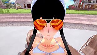 Yor Forger In Bikini At Pool Scene 2 Spy X Family Genshin Impact Watch Full FantasyKing3