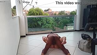 Personal trainer fucks me hard during workout!