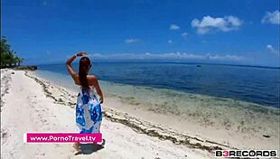 Public Beach Blowjob and Hard Fuck with Sexy Couple