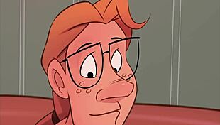 Forbidden Movie In The Living Room - The Naughty Home Animation