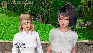 i love this 3d hentai where clothes get ripped off big tits