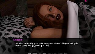 John intensely licks Lemon's pussy first time in Dusklight Manor hentai