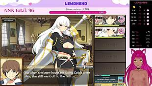 Lewd Vtuber plays Evenicle, moaning cutely with creampie