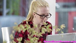Beautiful women tribbing and face sitting in a sensual lesbian scene