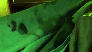 Neighbor fingers pussy at night causing orgasm