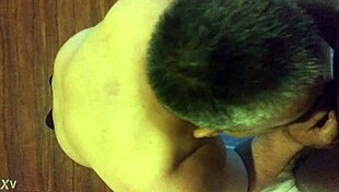 Sucking on Black Shemale's Big Cock